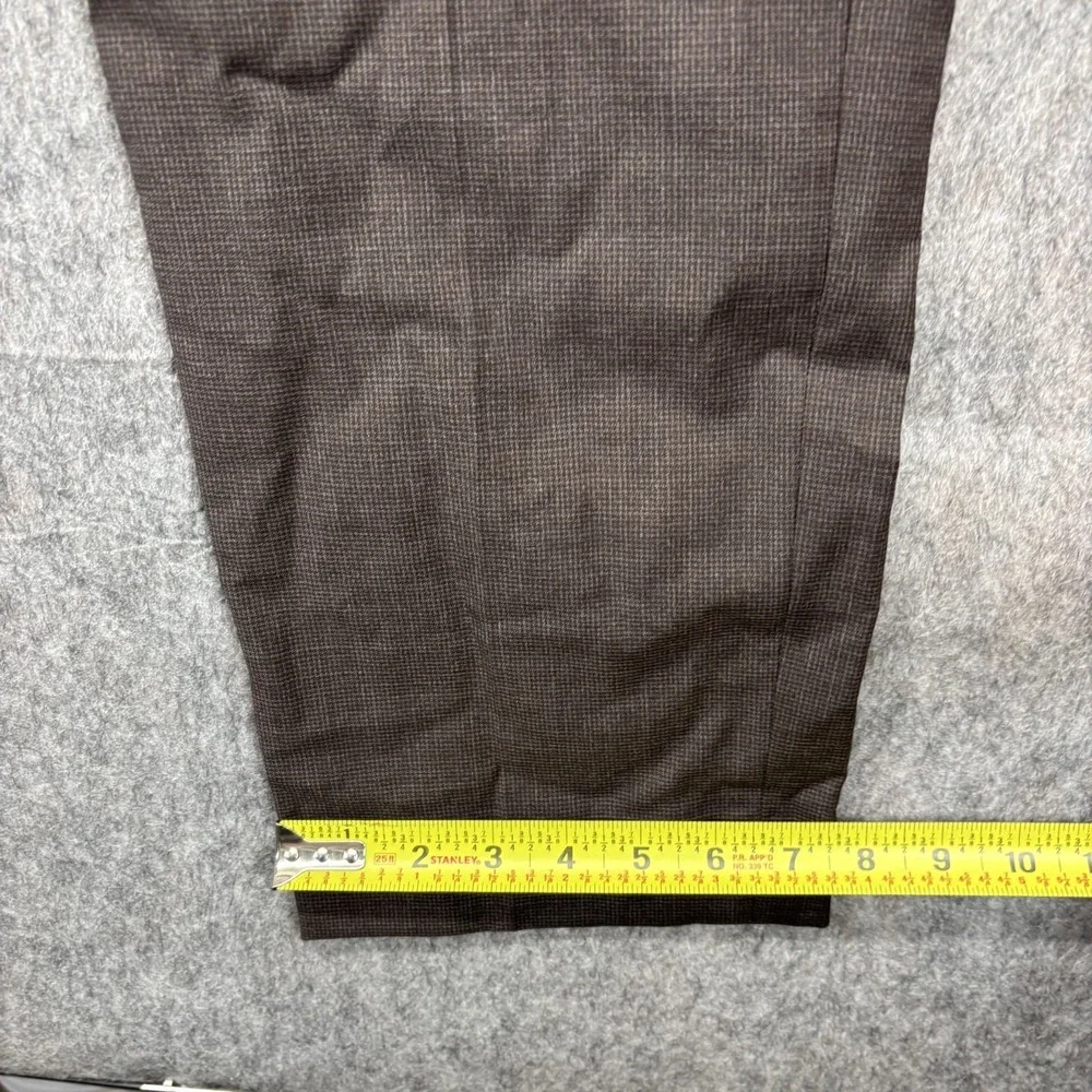 Banana Republic Pants Men's 32x30‎ Slim Fit Micro Houndstooth Brown New